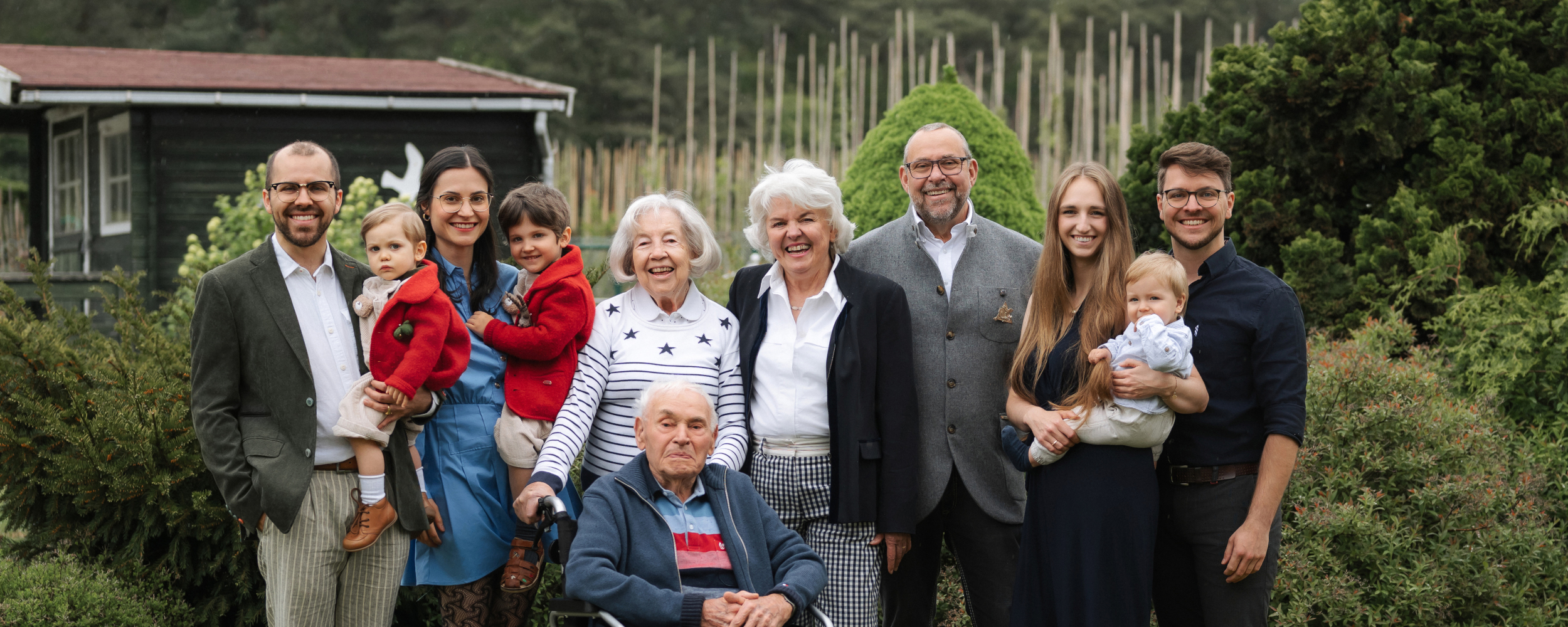 Familienfoto der von den Drieschs